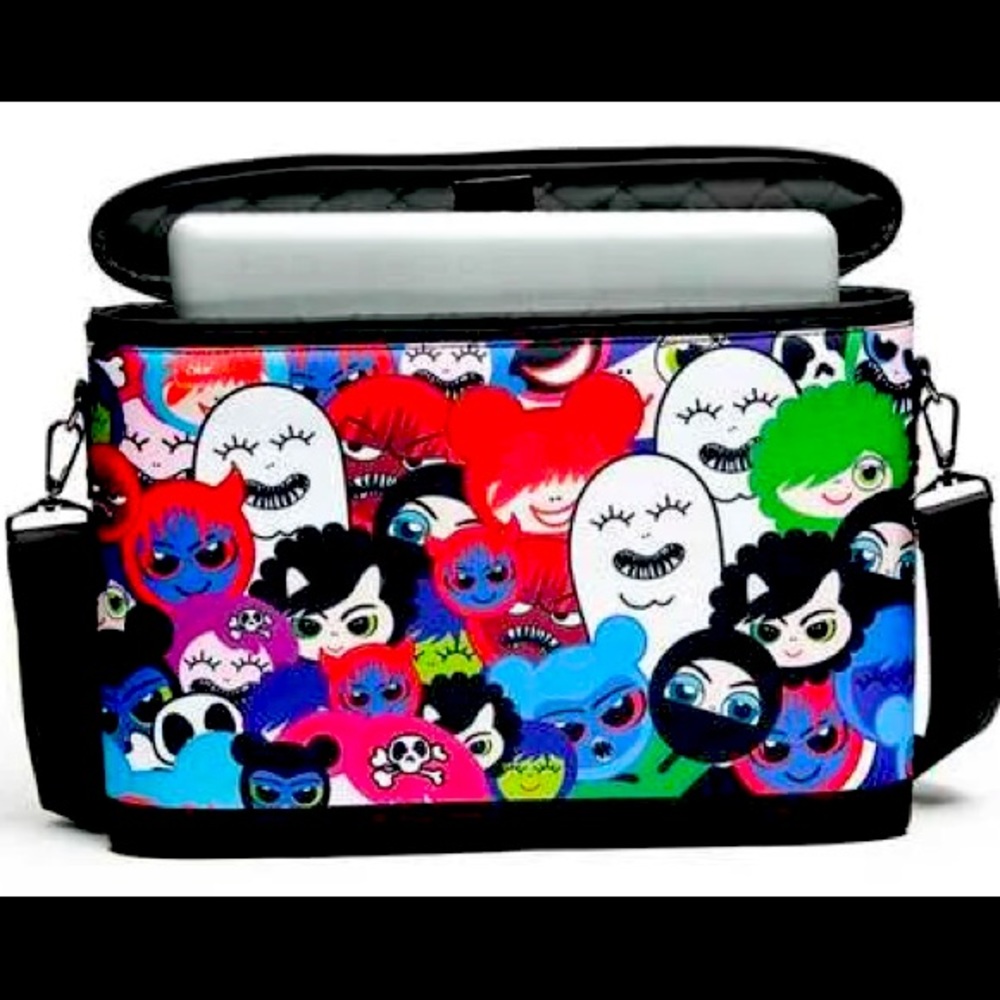 iSKIN HAPPY FRIENDS Silo Slim padded laptop bag